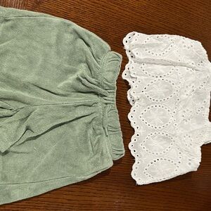 Old Navy Soft Green Shorts